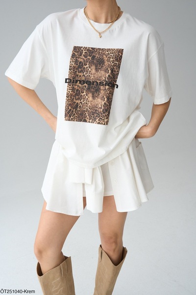 Jose Clothing Μπλουζάκι με κοντό μανίκι με στάμπα
