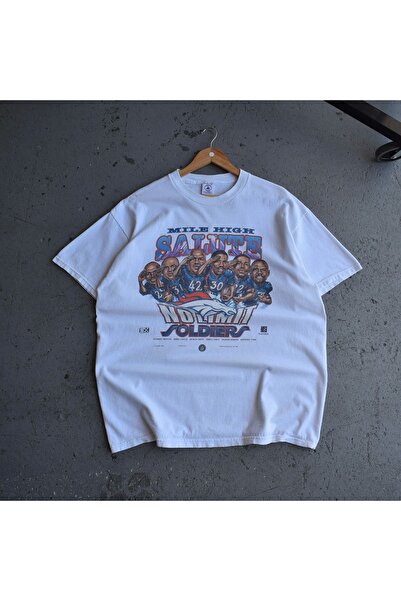 Jose Clothing تي شيرت مطبوع بأكمام قصيرة وقصة كبيرة الحجم