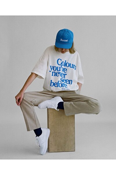 Jose Clothing Tricou imprimat cu mânecă scurtă cu croială supradimensionată