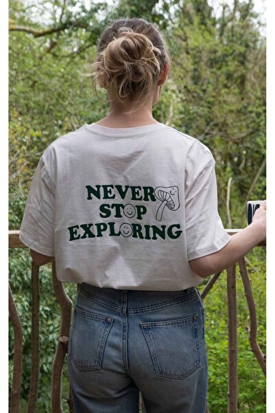 Jose Clothing Tricou imprimat cu mânecă scurtă cu croială supradimensionată