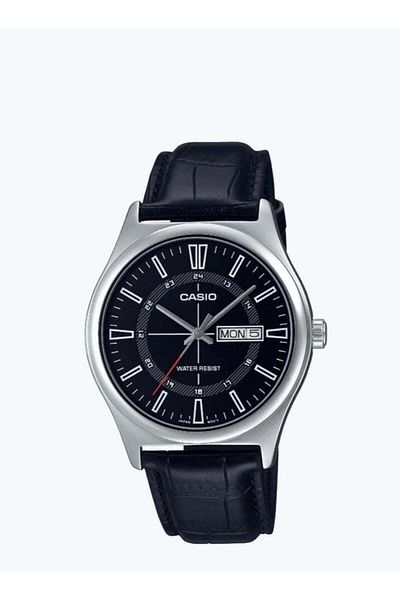 Casio Men's Casual Quartz Analog Watch MTP-V006L-1CUDF - Black