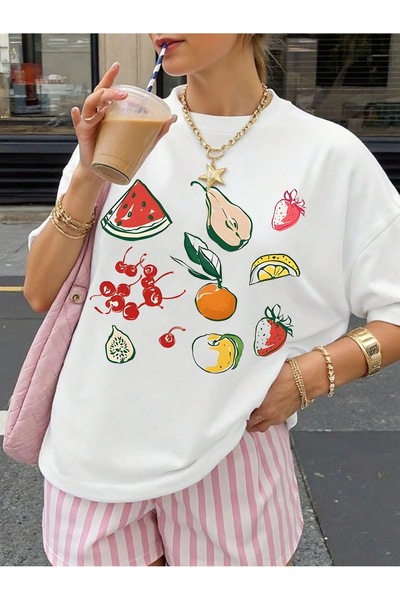 Jose Clothing Μπλουζάκι με κοντό μανίκι με στάμπα