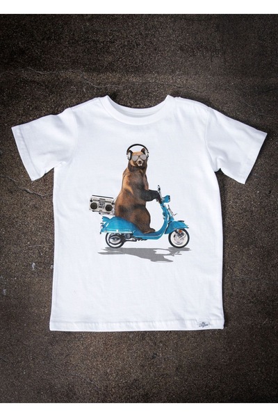 Jose Clothing Tricou imprimat cu mânecă scurtă cu croială supradimensionată