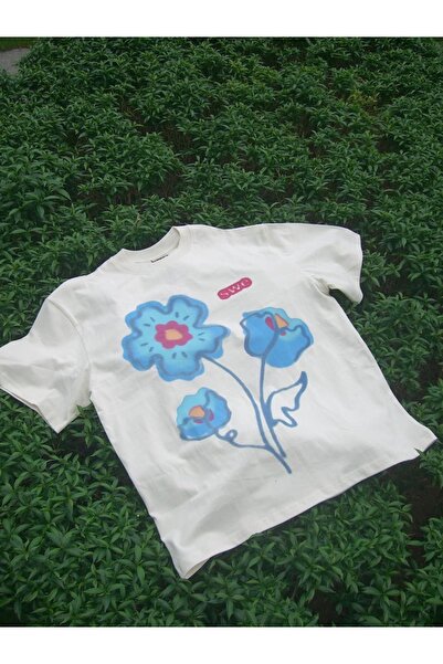 Jose Clothing Tricou imprimat cu mânecă scurtă cu croială supradimensionată