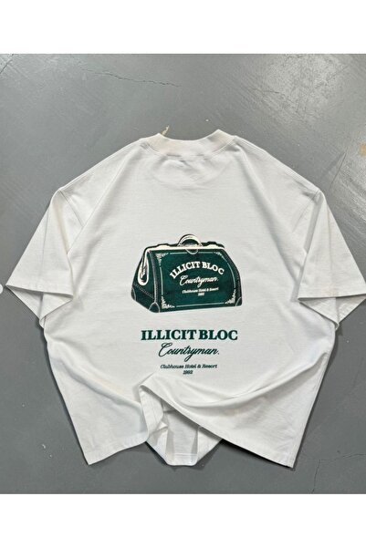 Jose Clothing تي شيرت مطبوع بأكمام قصيرة وقصة كبيرة الحجم