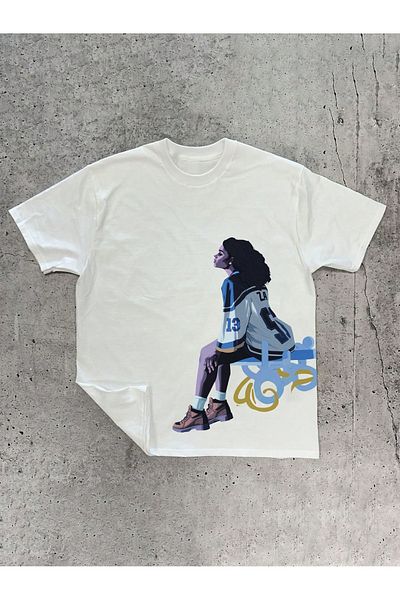 Bengi Clothing Μπλουζάκι με κοντό μανίκι με στάμπα
