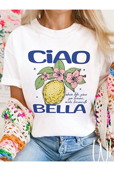 Jose Clothing Tricou imprimat cu mânecă scurtă cu croială supradimensionată