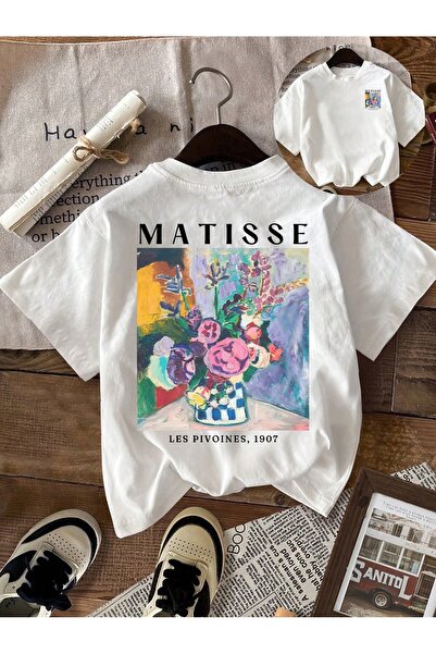 Jose Clothing تي شيرت مطبوع بأكمام قصيرة وقصة كبيرة الحجم