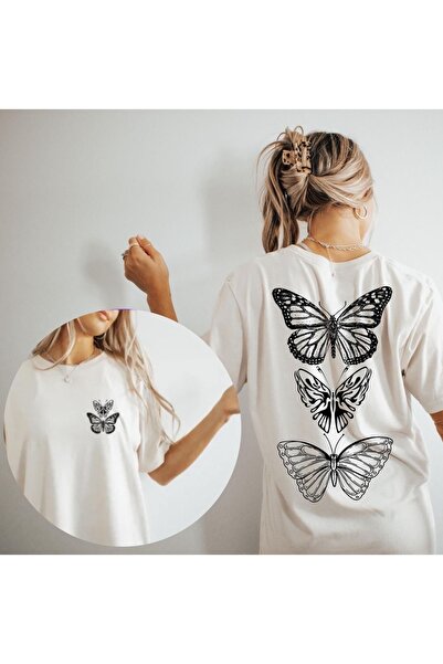 Bengi Clothing تي شيرت مطبوع بأكمام قصيرة وقصة كبيرة الحجم