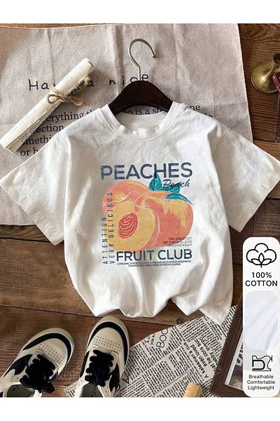 sole stories Tricou imprimat cu mânecă scurtă cu croială supradimensionată