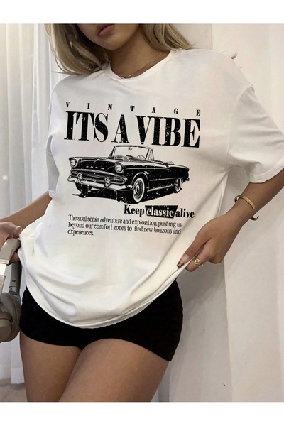 Jose Clothing Футболка з принтом оверсайз з коротким рукавом