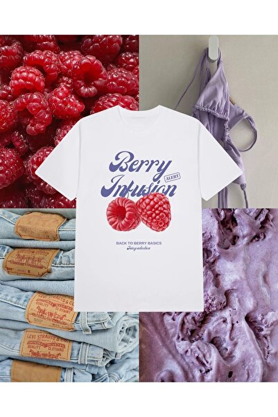 Jose Clothing Tricou imprimat cu mânecă scurtă cu croială supradimensionată