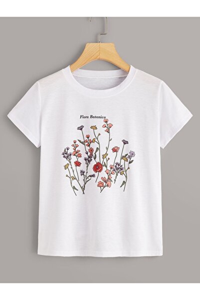 Jose Clothing Tricou imprimat cu mânecă scurtă cu croială supradimensionată