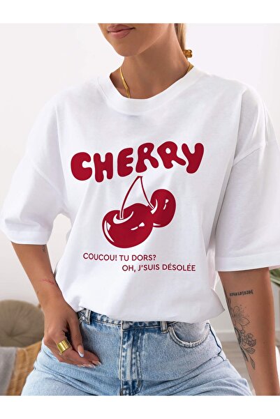 Bengi Clothing Футболка з принтом оверсайз з коротким рукавом