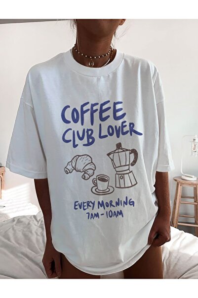 Jose Clothing Tricou imprimat cu mânecă scurtă cu croială supradimensionată