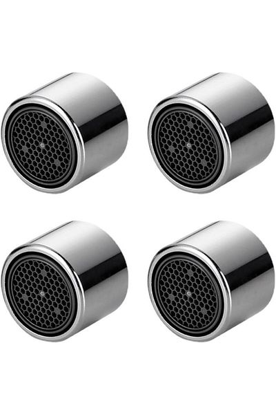 STOREMAX Ntwork 4 Pcs Aerator for Taps 22mm, Tap M22, Drainer, Tap, Aerator, Tap