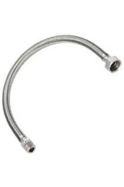 STOREMAX Bystoreby Flex Hose with Nipple Connection Flexi Female-Male Movable Union: 3/8 X 3/8 (50 cm) Newdesing