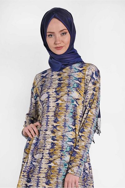 Alvina Patterned Tunic 4493 - Stylish Design