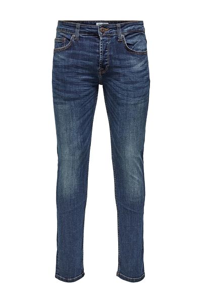Only & Sons Hose Regular-fit-jeans Weft Mit Verdecktem Button Fly Verschluss Und Klassischem Reißverschluss In S