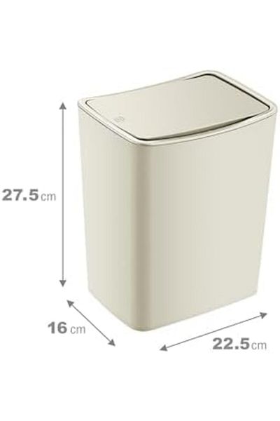 STOREMAX Mu-Artshop Touch Trash Can 8,5 Lt Latte Tnca 871301