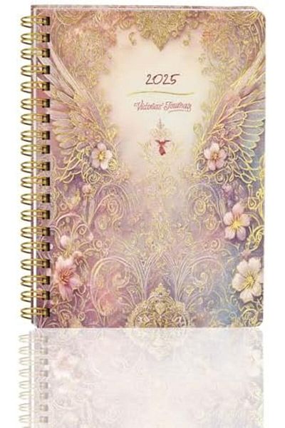 STOREMAX MU-ARTSHOP Дневници със спираловидни твърди корици 2025 Дневен дневник A5 tnca 871301