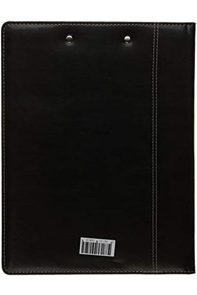 STOREMAX Sellbuystore Vnt-1405-Syh Thermo Faux Leather Notepad, Black 1053513