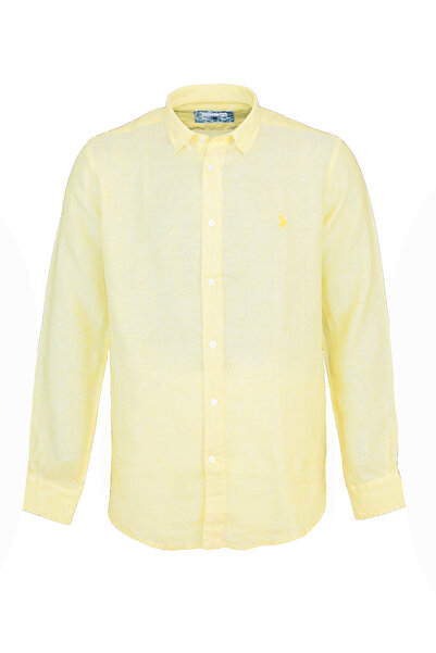 U.S. Polo Assn. Hemd Leinenhemd Button Down Linenshirt