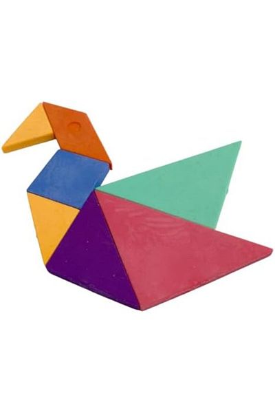 STOREMAX Svticaret Tangram Figured Eraser Set 7 Pieces Creative Intelligence Developer Puzzle Mhm 1053513