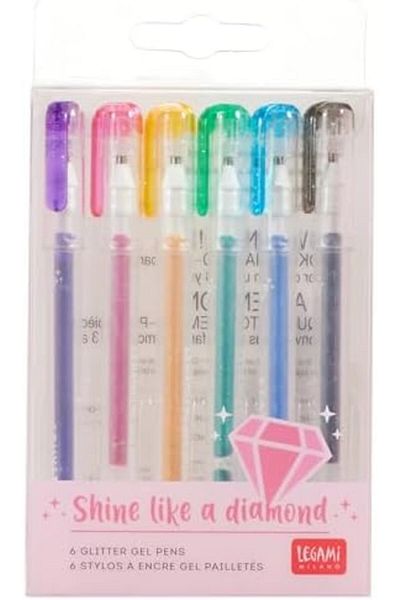 STOREMAX Ysstorex Shine Like a Diamond Gel Pen Set 6 Colors Starcolxollection 655141