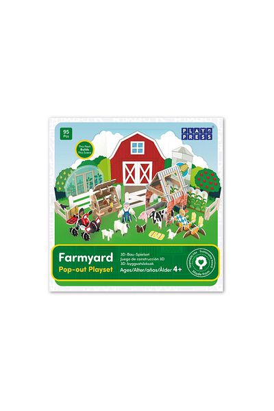 PlayPress - Story Playset - Farmyard