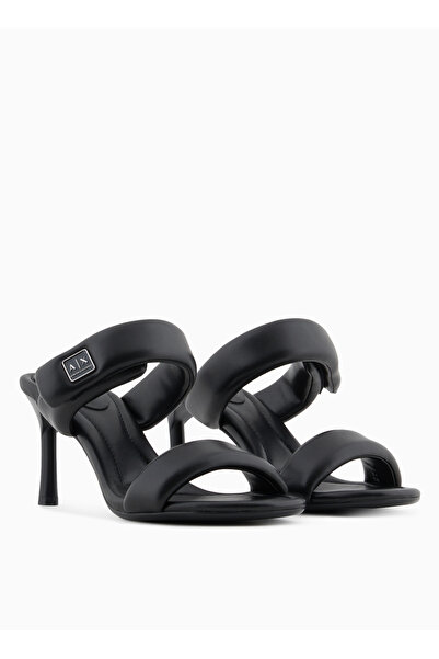 Armani Exchange Siyah Kadın Topuklu Ayakkabı XDP060