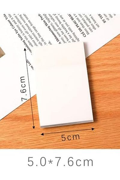 STOREMAX Sellbuystore Transparent Color Sticky Square Note Paper Squarenot Sticky Notes (2) 1053513
