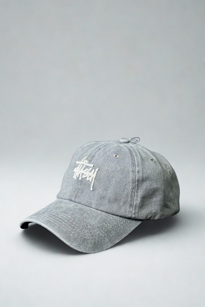 Tresore Stussy Мита сіра кепка-кепка / Stüssy Мита сіра кепка-кепка / Бейсболка