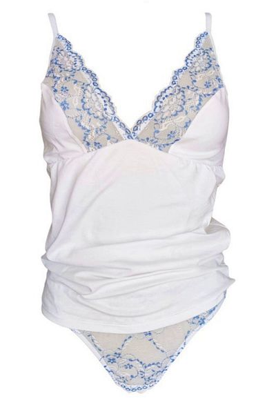 Magic dream Set maiou si chiloti dama Magic dream, model 8167, Alb L INTL