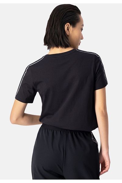 Champion Shirt Rundhals-t-shirt Aus Baumwolle Mit Logo-bandeinsatz