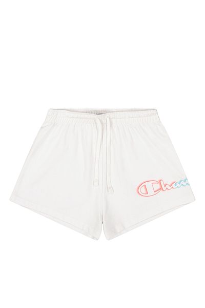 Champion Shorts Baumwoll-shorts Mit Tunnelzugbund Und Print-logo-schriftzug
