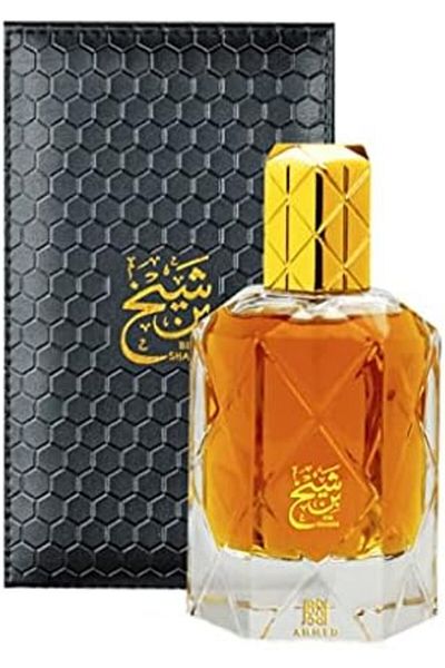 Ahmed Al Maghribi Ahmed Al Maghribi Bin Sheikh Eau de Parfum 90ml | Unisex Fragrance with Saffron, Rose, Agarwood, Pat
