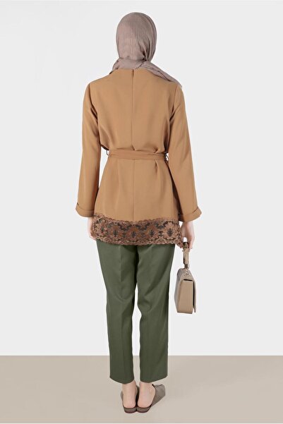 Alvina 70363 Model Pleat Detailed Trousers