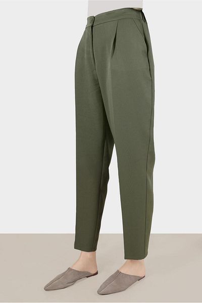 Alvina 70363 Model Pleat Detailed Trousers