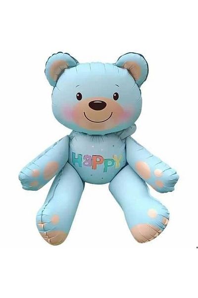 BKMC PARTY Retro Sitting Bear Foil Balloon 77*70