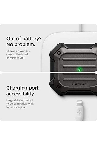 STOREMAX Sellbuystore AirPods (3Rd Generation) Case Tough Armor Gunmetal - Asd01989 1053513