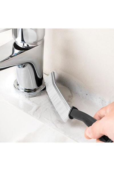 STOREMAX Multifunctional Cleaning Brush, Corner Cleaning Brush with Hard Bristles, Window Groove Temi