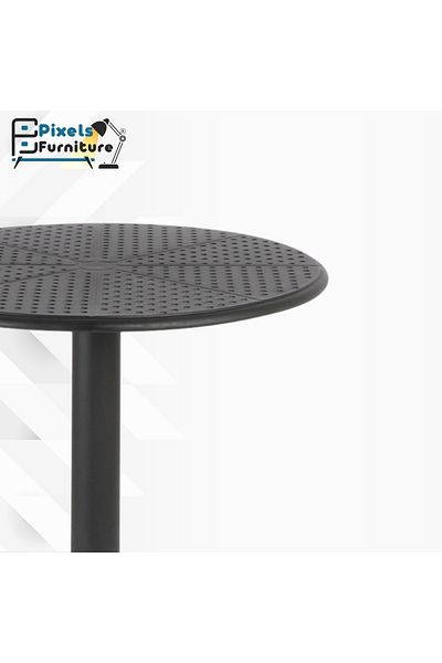 PixelsFurniture Pixel Furniture Round Plastic Table, For Indoor Or Outdoor Use