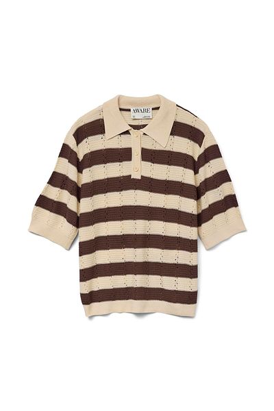 Vero Moda Polo VMRANDI Gestricktes Poloshirt