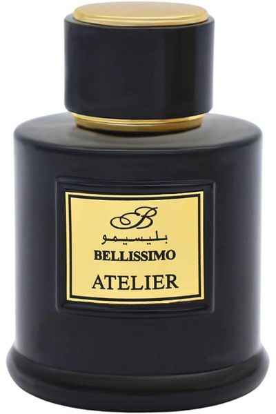 BELLİSSİMO Bellissimo Atelier Black Eau de Parfum 3.4 fl oz – Captivating & Long-Lasting for Man Fragrance in