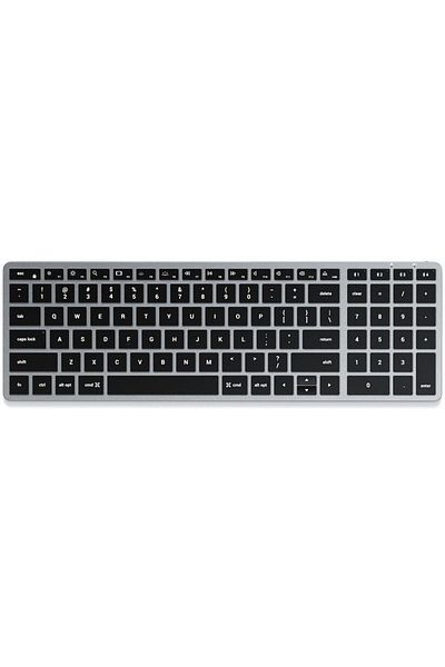 Satechi Tastatura Wireless Satechi X2 Slim Bluetooth retroiluminata cu Keypad numeric