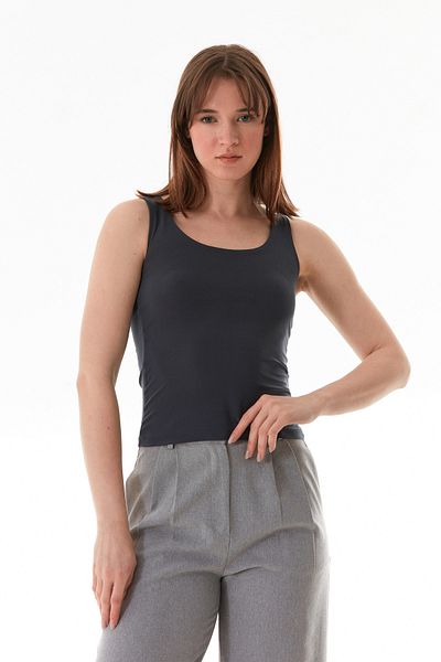 Fulla Moda Basic U Collar Body