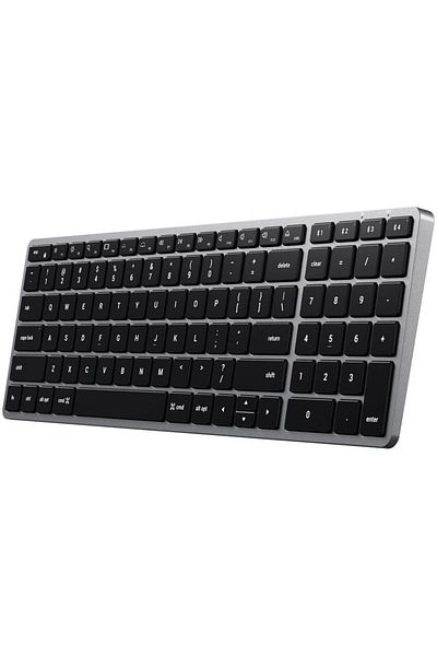 Satechi Tastatura Wireless Satechi X2 Slim Bluetooth retroiluminata cu Keypad numeric