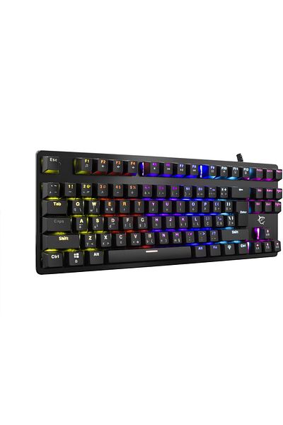 WHITE Tastatura Mecanica Gaming cu fir White Shark SPARTAN