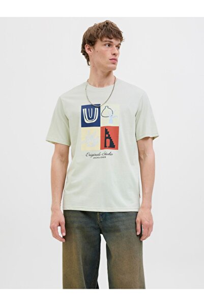 Jack & Jones T-shirt Gedruckt Rundhalsausschnitt T-shirt